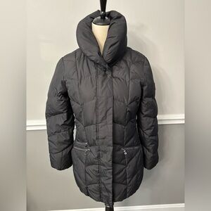 Larry Levine Down Black Puffer Jacket